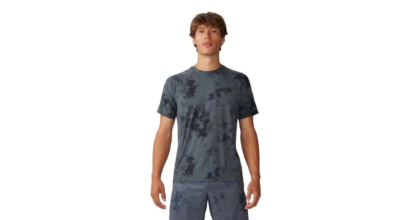 Mountain Hardwear Crater Lake Short Sleeve T-Shirt - Men's, Volcanic Nebula Print, 2XL, 1982431007-XXL