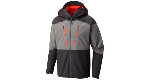 Mountain Hardwear Cyclone Jacket - Men's, Manta Grey, Shark, S, 1731851073-S