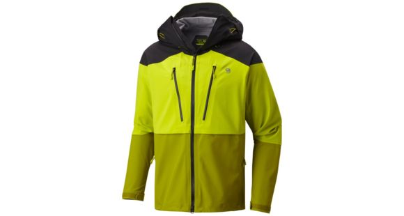 Mountain Hardwear Cyclone Jacket - Men's, Fresh Bud, Python Green, S, 1731851364-S