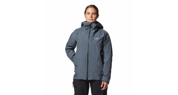 Mountain Hardwear Dawnlight Gore-Tex Pro Jacket - Women's, Blue Slate, Large, 2024641417-Blue Slate-L