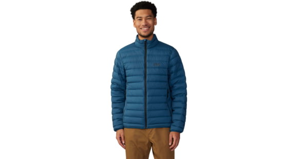 Mountain Hardwear Deloro Down Jacket - Men's, Dark Caspian, Small, 2004001418-Dark Caspian-S