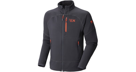 Mountain Hardwear Desna Full Zip Jacket - Men's-Shark-Large