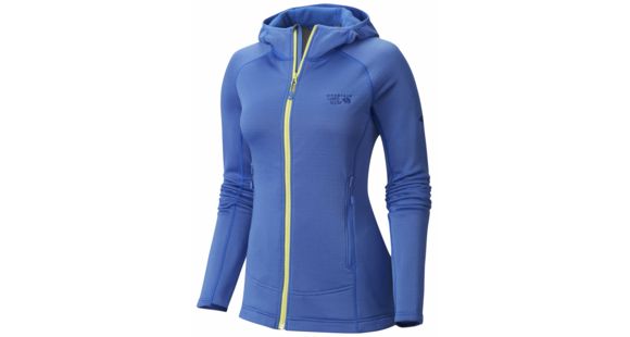 Mountain Hardwear Desna Grid Hooded Jacket - Women's-Bright Bluet-X-Large