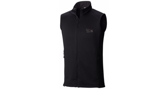 Mountain Hardwear Desna Grid Vest - Men's -Black-X-Large