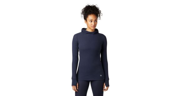 Mountain Hardwear Diamond Peak Thermal Hoodie - Women's, Dark Zinc, Large, OL7847406-L
