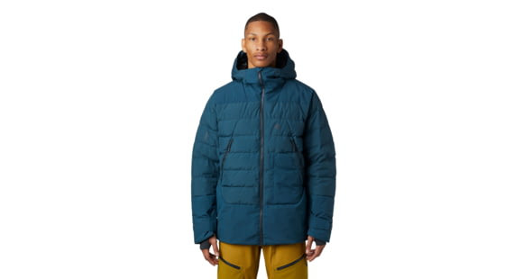 Mountain Hardwear Direct North Gore Windstopper Down Jacket - Men's, Icelandic, 2XL, OM7769324-XXL