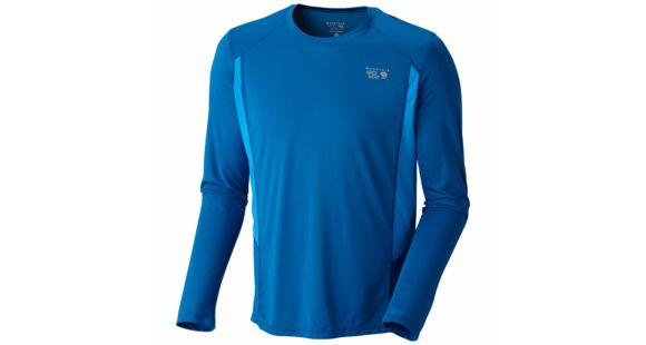 Mountain Hardwear Double Wicked Long Sleeve Shirt - Men's-Deep Lagoon-Medium