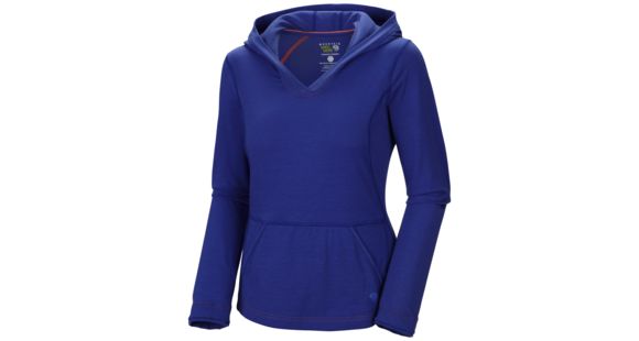 Mountain Hardwear Dry Hiker Hoody - Women's-Cornflower-Large