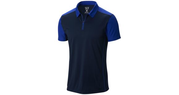 Mountain Hardwear DryHiker Justo Short Sleeve Polo - Men's -Collegiate Navy-Small