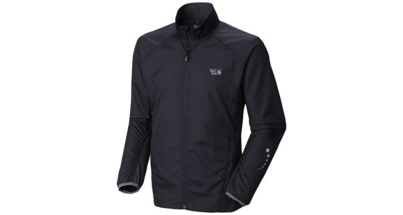 Mountain Hardwear DryRunner Jacket - Men's-Black-Large
