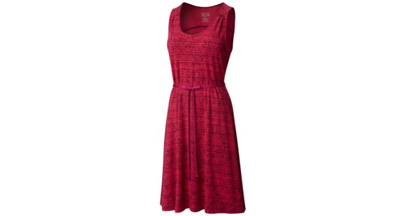 Mountain Hardwear DrySpun Batika Dress - Women's-Dark Raspberry-Large