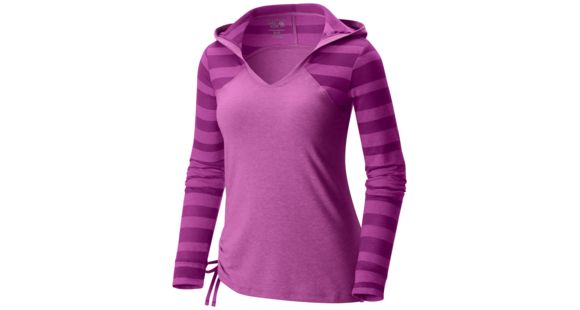 Mountain Hardwear DrySpun Perfect Hoodie - Women's-Foxglove-Small