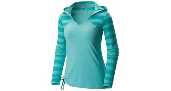 Mountain Hardwear DrySpun Perfect Hoodie - Women's-Glacier Green-Small