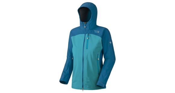 Mountain Hardwear Drystein Jacket - Women's-Jewel/Oasis Blue-Medium