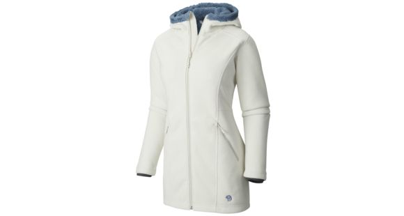 Mountain Hardwear Dual Fleece Hooded Parka - Women's-Stone-Medium