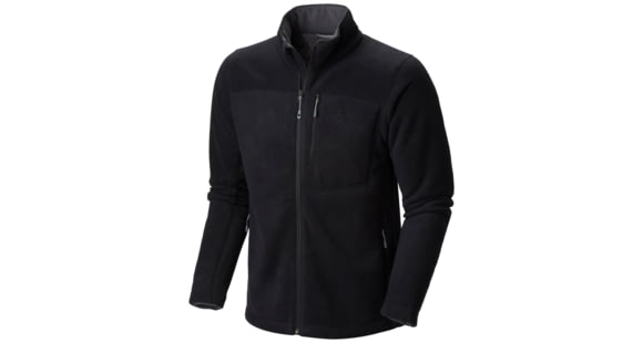 Mountain Hardwear Dual Fleece Jacket - Men's-Black-X-Large