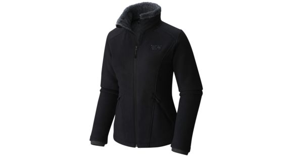 Mountain Hardwear Dual Fleece Jacket - Women's-Black-Small