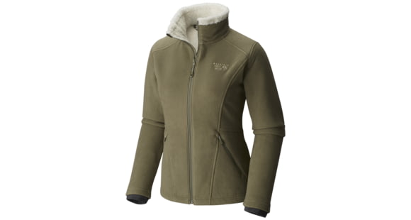 Mountain Hardwear Dual Fleece Jacket - Women's-Stone Green-Medium