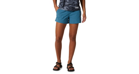 Mountain Hardwear Dynama/2 Short - Women's, Caspian, Small, Long, 1928721442-S-L
