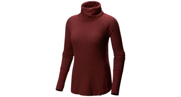 Mountain Hardwear EDP Waffle Long Sleeve Turtleneck, Smith Rock, XL, 1795401602-XL
