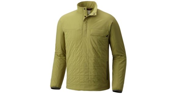 Mountain Hardwear Escape Insulated Pullover - Men's, Fatigue Green, L, 1765051303-L