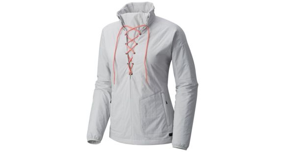 Mountain Hardwear Escape Insulated Pullover - Women's, Grey Ice, XL, 1765091063-XL