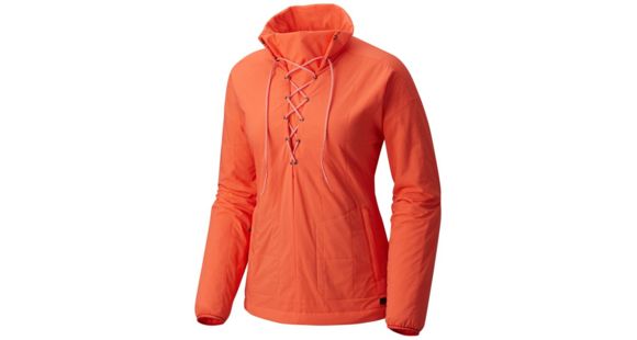 Mountain Hardwear Escape Insulated Pullover - Women's, Solstice Red, XS, 1765091804-XS