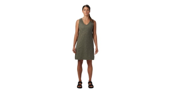 Mountain Hardwear Everyday Perfect Dress - Womens, Light Army, Medium, 1880601333-Light Army-M