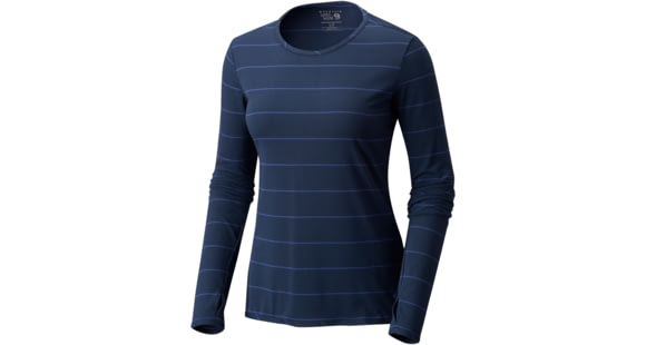 Mountain Hardwear Everyday Perfect Long Sleeve Crew - Women's-Zinc-X-Small