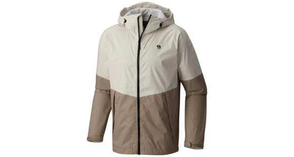 Mountain Hardwear Exponent Jacket - Men's, Stone, S, 1707861022-S