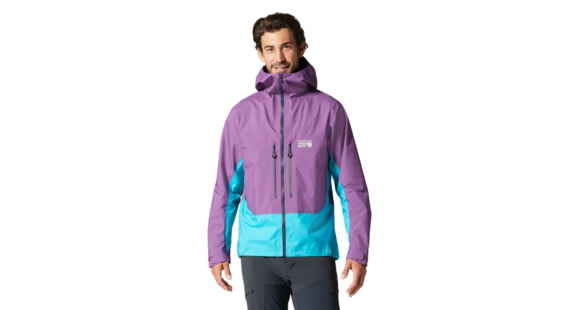 Mountain Hardwear Exposure/2 Gore-Tex Pro M Jacket - Men's, Medium, TEX Pro -Cosmos Purple, 1857291502-TEX Pro -Cosmos Purple-M