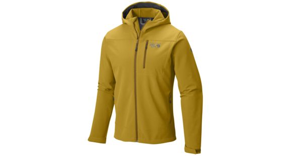 Mountain Hardwear Fairing Hooded Jacket - Men's-Inca Gold-Medium