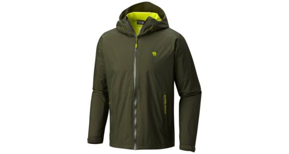 Mountain Hardwear Finder Jacket - Men's, Surplus Green, M, 1572331347-M