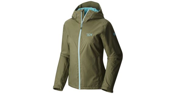 Mountain Hardwear Finder Jacket - Women's -Stone Green-Small