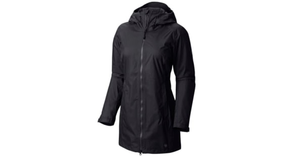 Mountain Hardwear Finder Parka - Women's, Black, Graphite, M, 1582991095-M