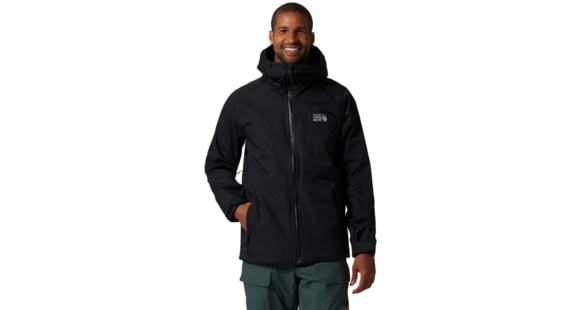 Mountain Hardwear Firefall/2 Jacket - Men's, Black, Medium, 1942881010-M