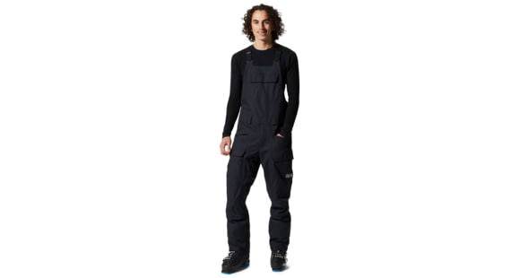 Mountain Hardwear Firefall Bib - Men's, Black, 2XL, Short, 1942871010-Black-XXL-S