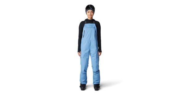 Mountain Hardwear FireFall Bib - Women's, Nitric Blue, Regular Inseam, Extra Large, 2077291450-XL-R