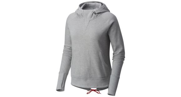 Mountain Hardwear Firetower Long Sleeve Hoody - Women's, Grey Ice, XS, 1764531063-XS
