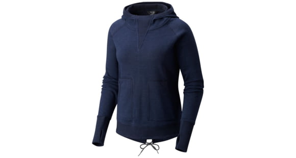 Mountain Hardwear Firetower Long Sleeve Hoody - Women's, Dark Zinc, XS, 1764531406-XS