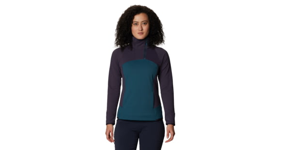 Mountain Hardwear Frostzone 1/4 Zip - Women's, Icelandic, Medium, OL8059324-M