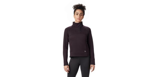 Mountain Hardwear Frostzone 1/4 Zip - Women's, Darkest Dawn, Large, 1851751509-L