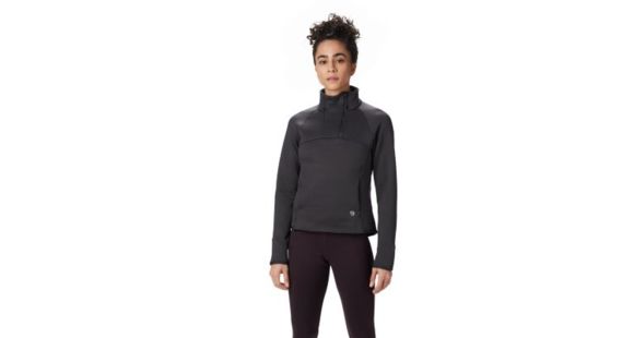 Mountain Hardwear Frostzone 1/4 Zip - Women's, Void, Medium, 1851751012-M