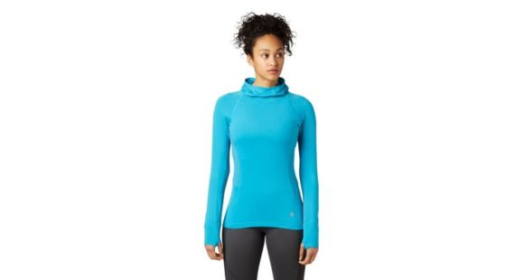 Mountain Hardwear Ghee Long Sleeve Hoody - Women's, Traverse, Large, 1851841443-L