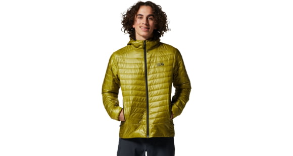 Mountain Hardwear Ghost Shadow Hoody - Men's, Moon Moss, Large, 1879821356-L
