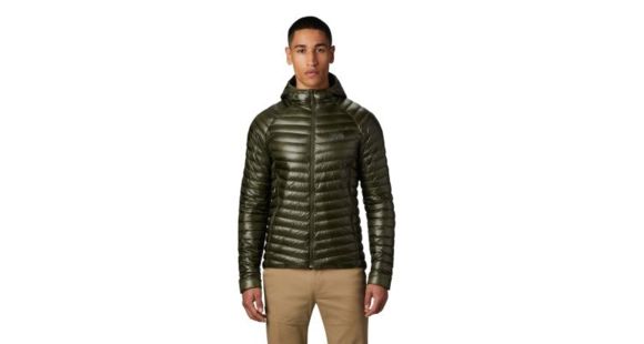 Mountain Hardwear Ghost Whisperer/2 Hoody - Men's, Dark Army, Large, 1874761304-L