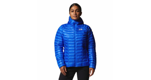 Mountain Hardwear Ghost Whisperer 2 Hood Jacket - Women's, Bright Island Blue, Large, 1871631409-L