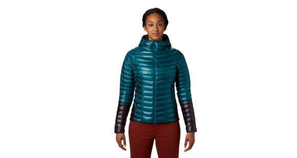 Mountain Hardwear Ghost Whisperer 2 Hoody - Women's, Dive, Extra Large, OL8285468-XL