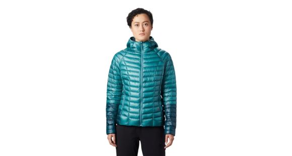 Mountain Hardwear Ghost Whisperer 2 Hoody - Women's, Washed Turq, Small, 1871631447-S