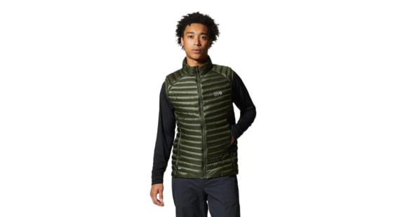 Mountain Hardwear Ghost Whisperer/2 Vest - Men's, Surplus Green, 2XL, 1898921347-XXL